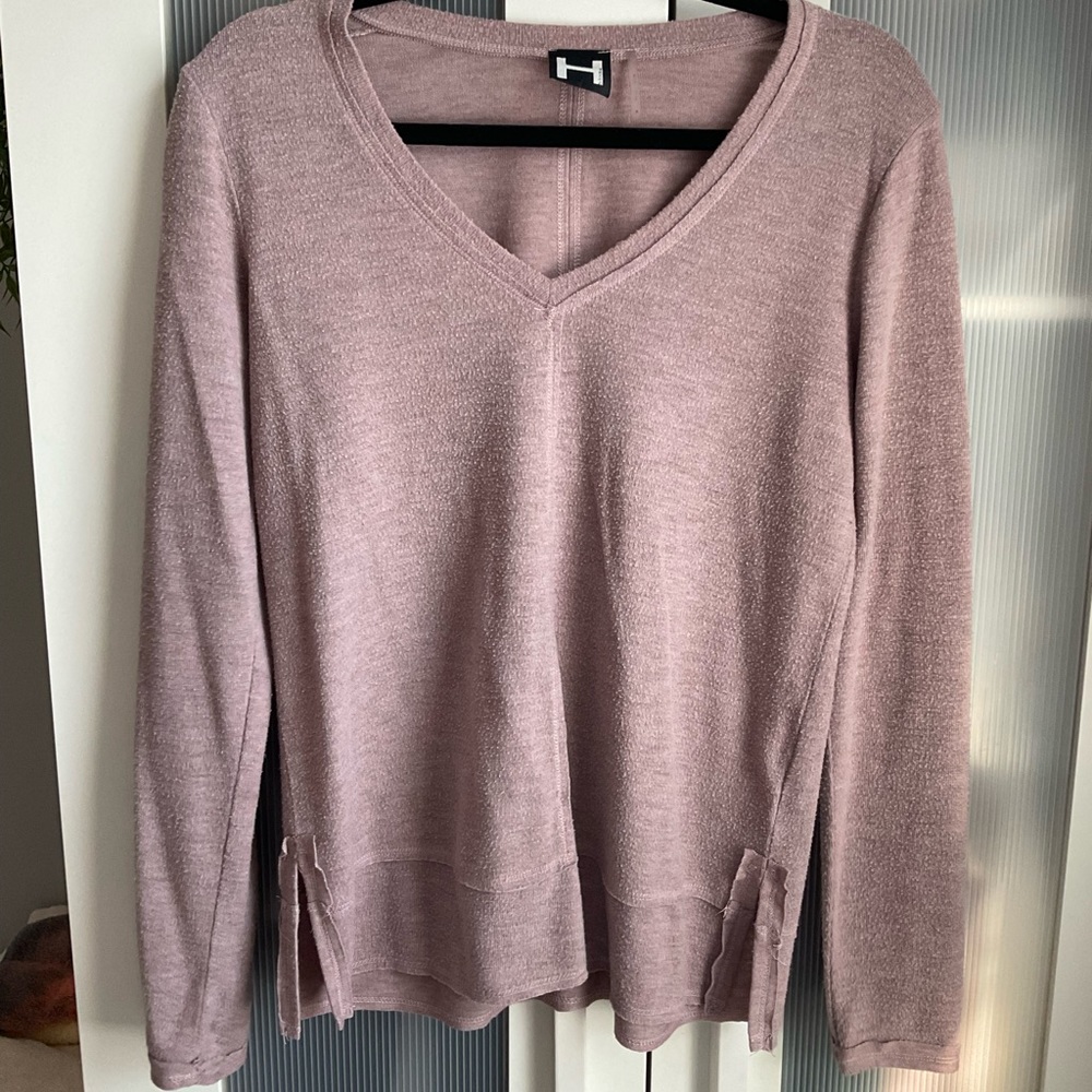Nordstrom Long Sleeve Rose Pink Sweater